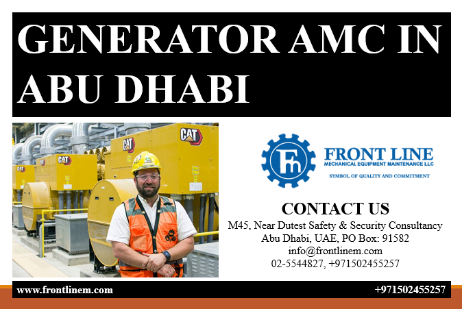 Generator AMC in Abu Dhabi,uae,Others,Free Classifieds,Post Free Ads,77traders.com